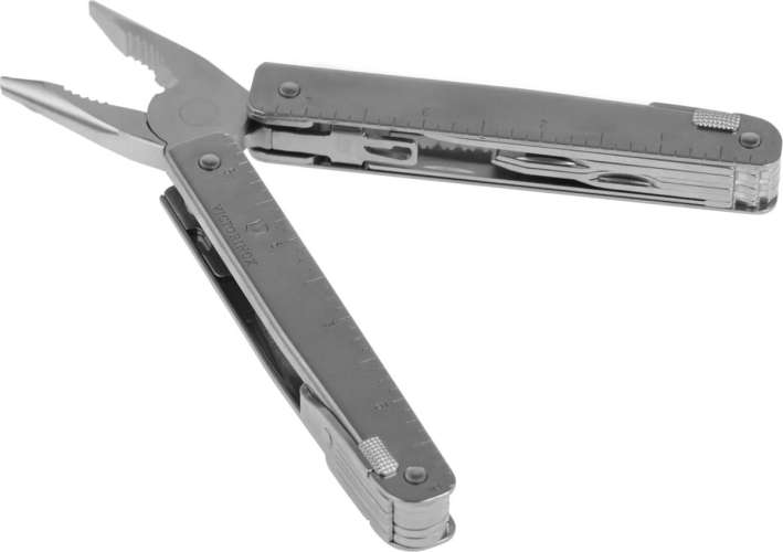 Мультитул Victorinox SwissTool X Plus Ratchet, 39 функций,  серебристый [3.0339.l]